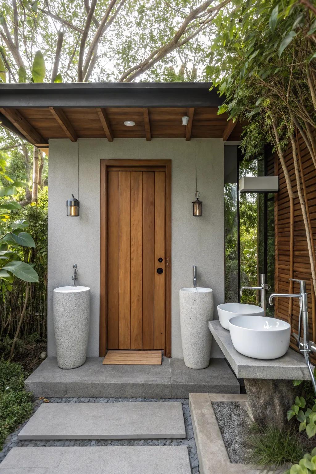 Simple design highlights nature’s beauty.