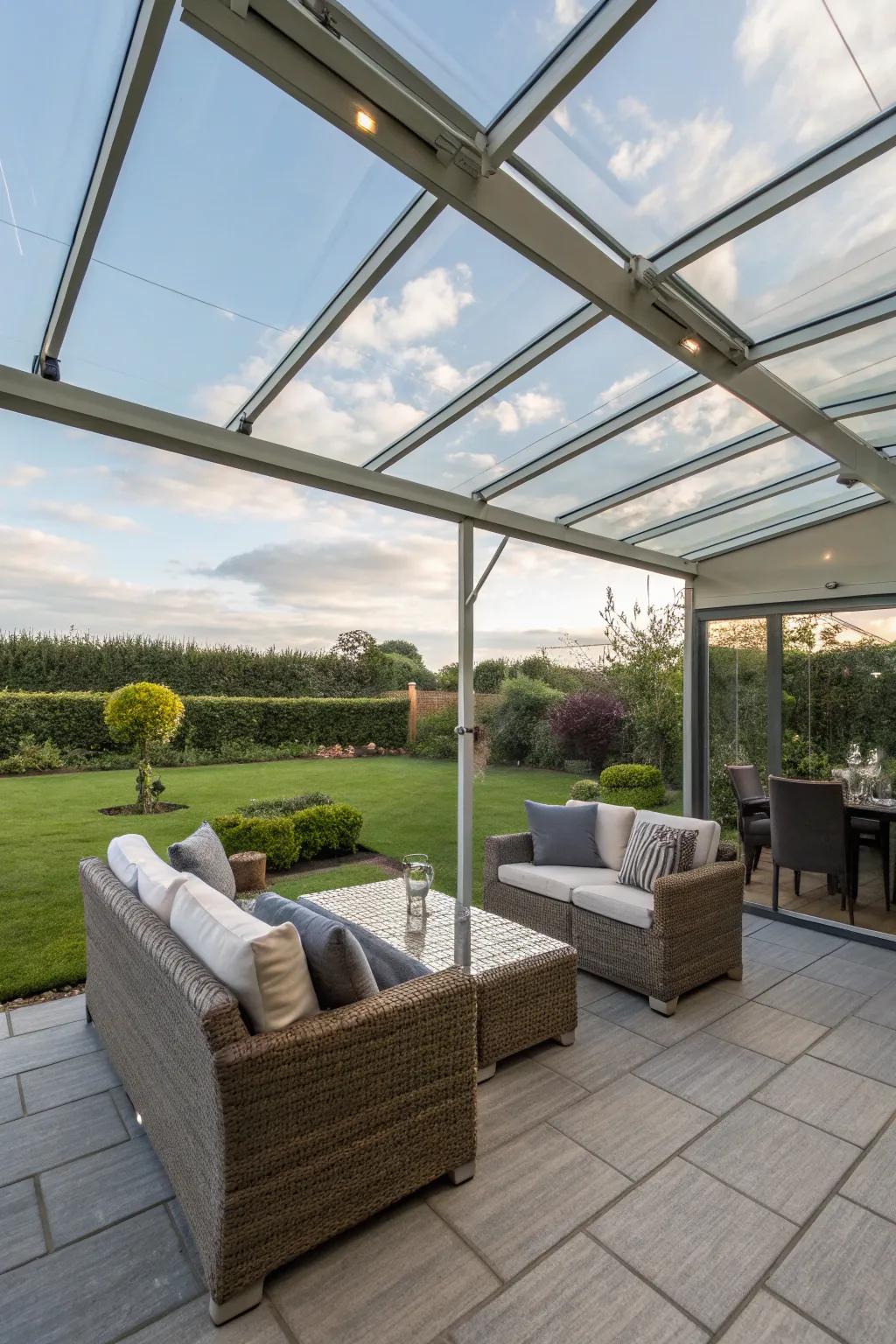 Adaptable furnishings intended for vibrant patio dwelling.