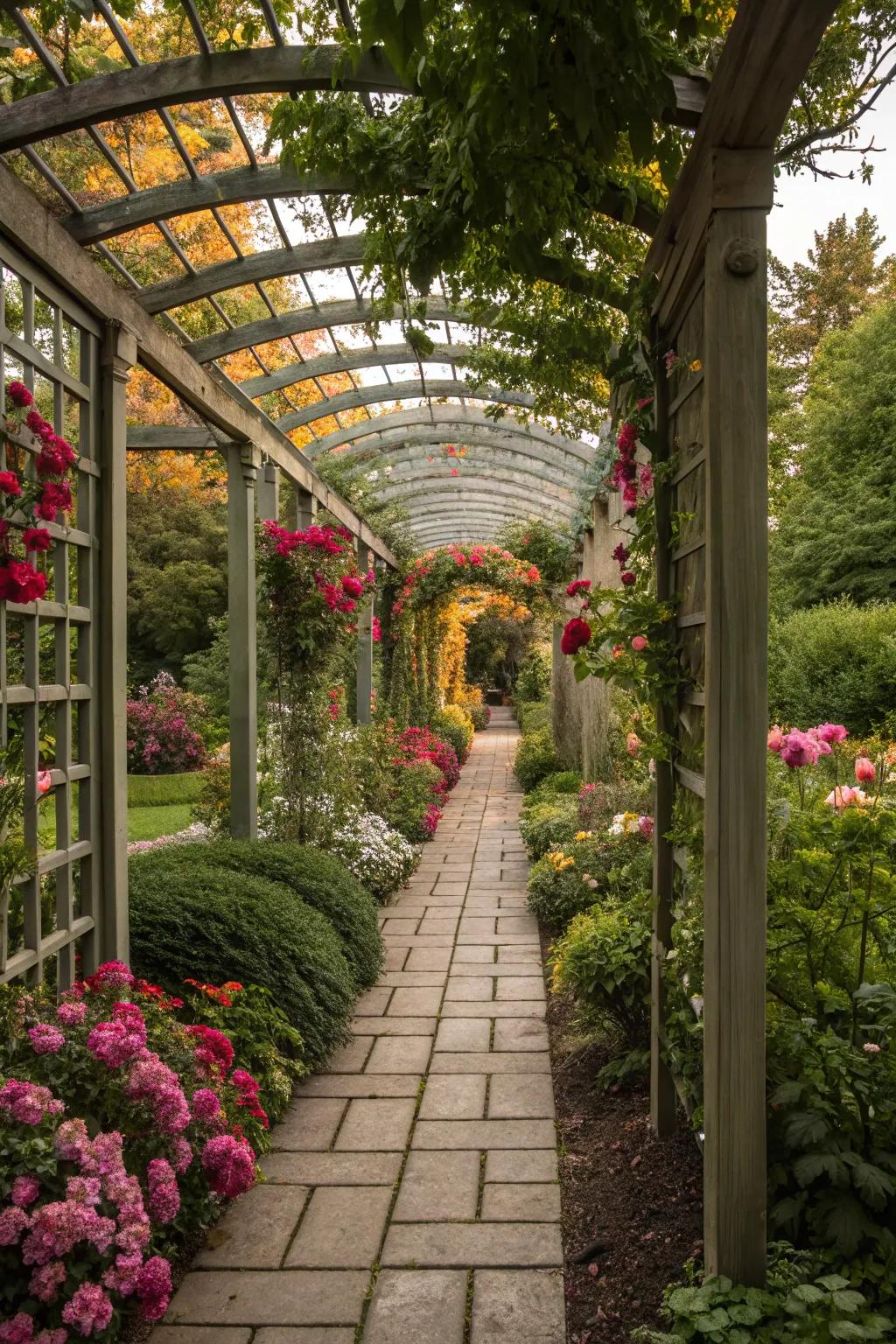 Mirror your garden’s charm while optimizing solitude with a mirrored screen.