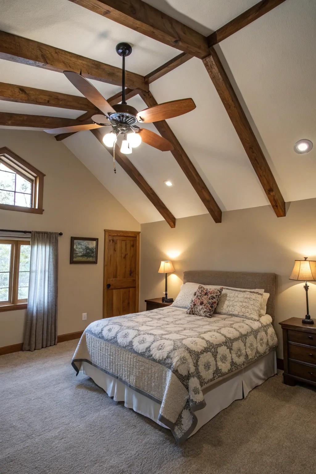 Blend comfort and style through ventilation-light installations.