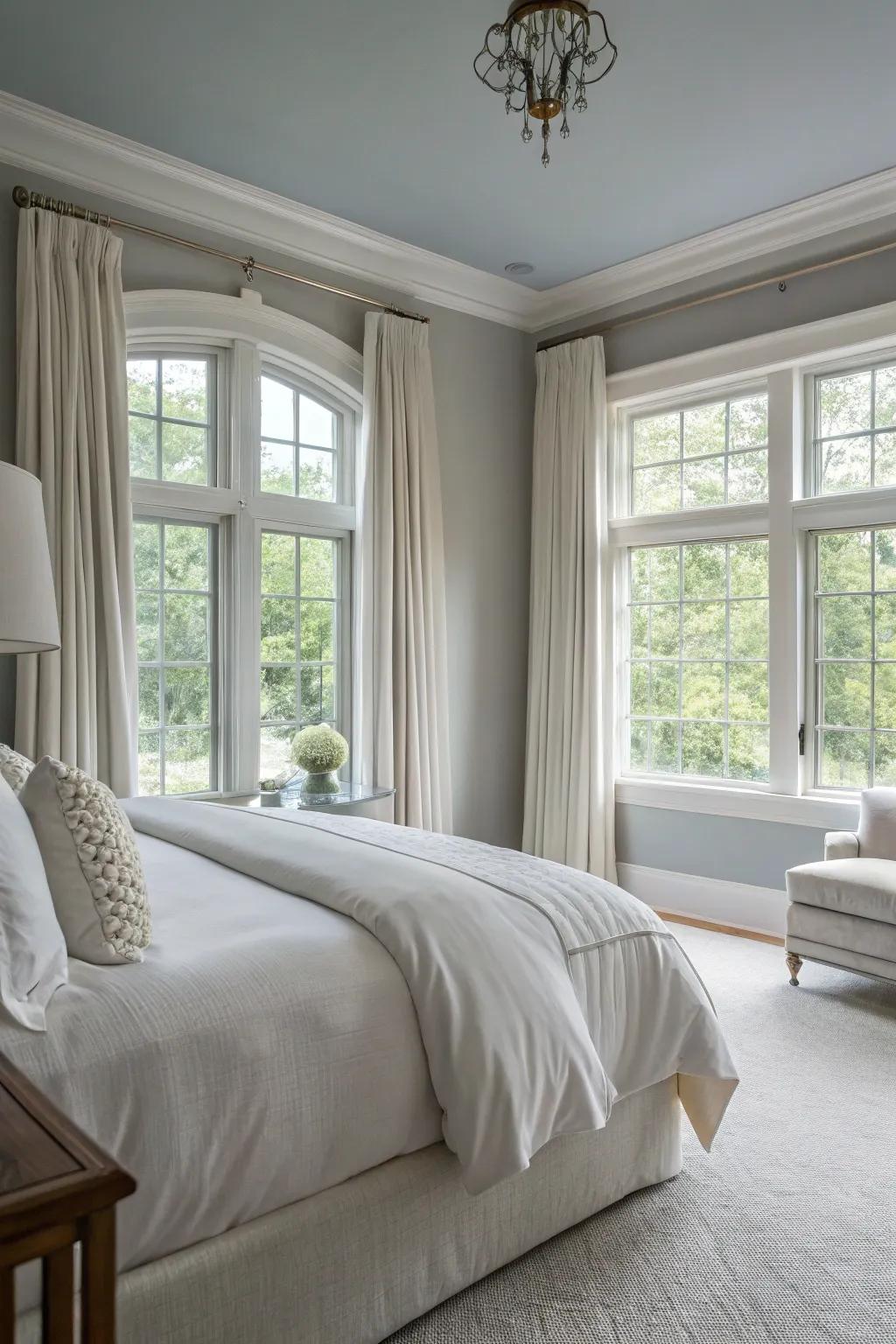 Natural light enhances the inviting quality of