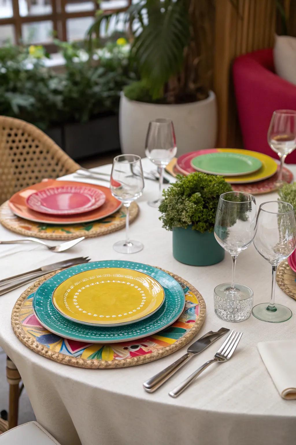 Presentation dishes add both aesthetics and practicality.