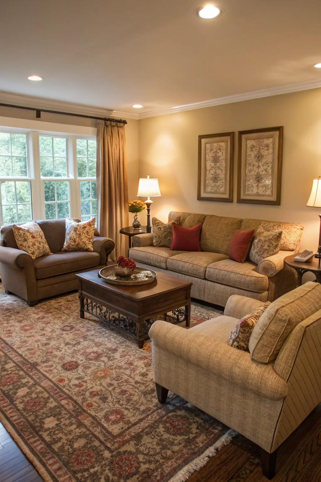 Adaptable furniture enables your living space to accommodate various activities.