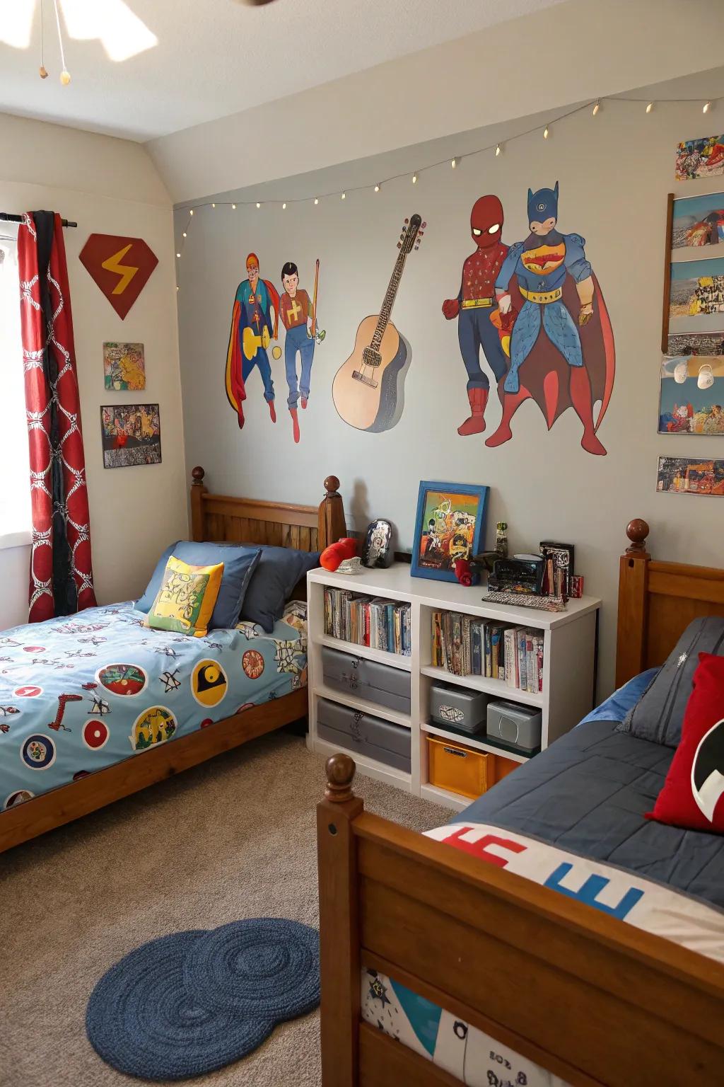 Personal touches transform each area into a personal haven.