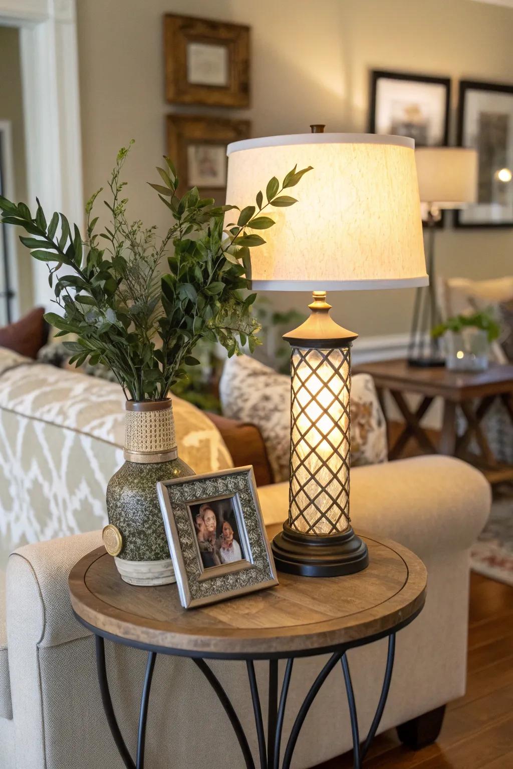 An attractive display contributes customized charm to your area.