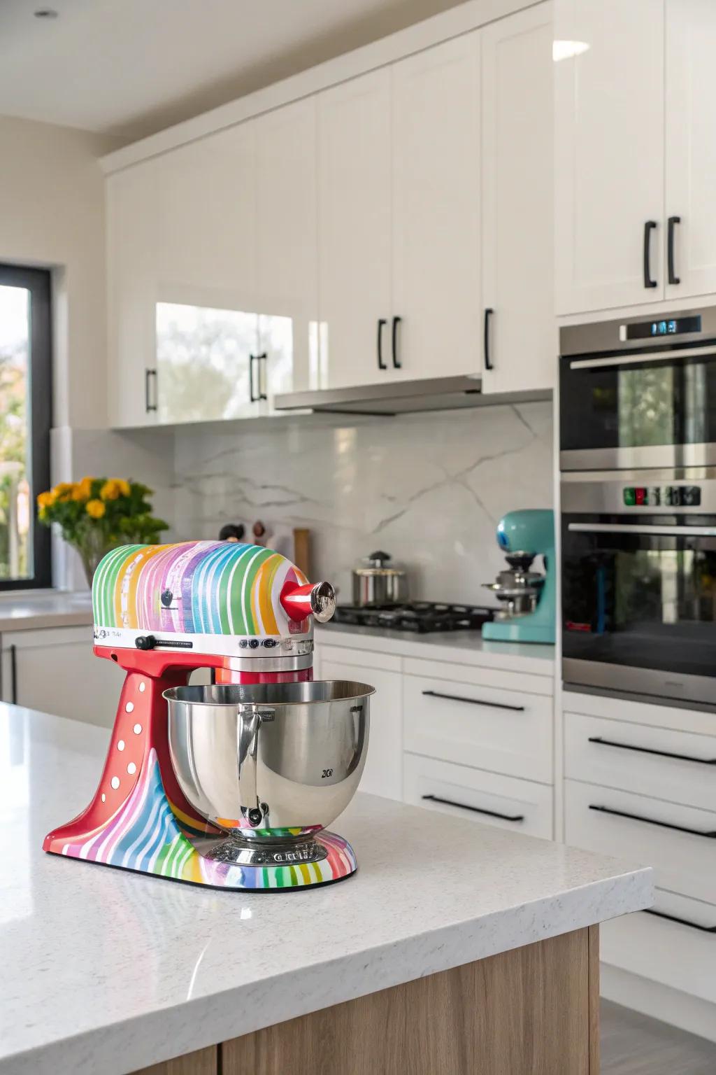 Distinct flair: A mixer that enhances your kitchen’s design