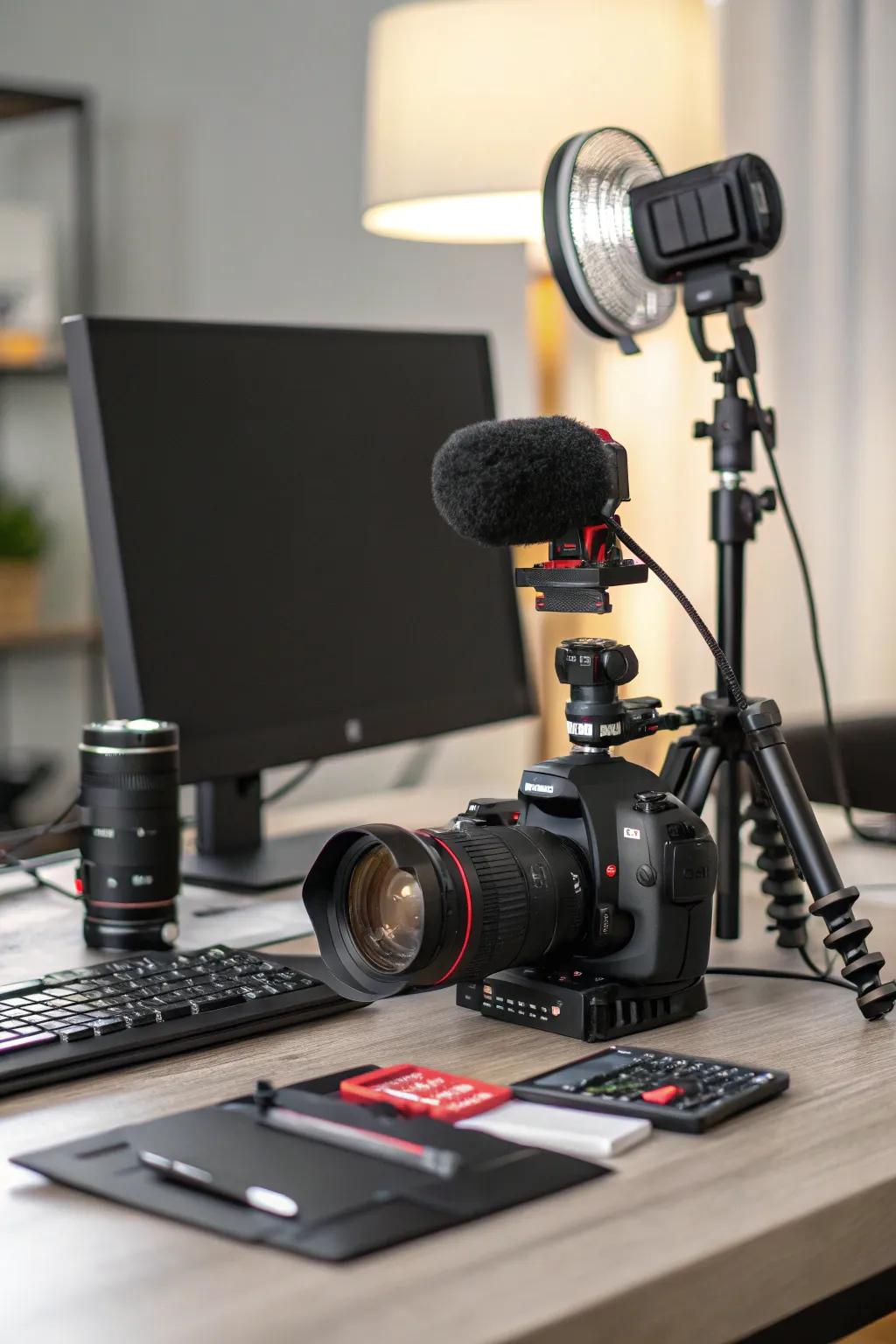Capture every detail with key camera equipment for streaming.