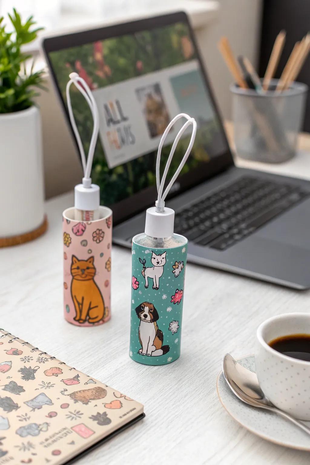 Brighten your space with playful animal designs.