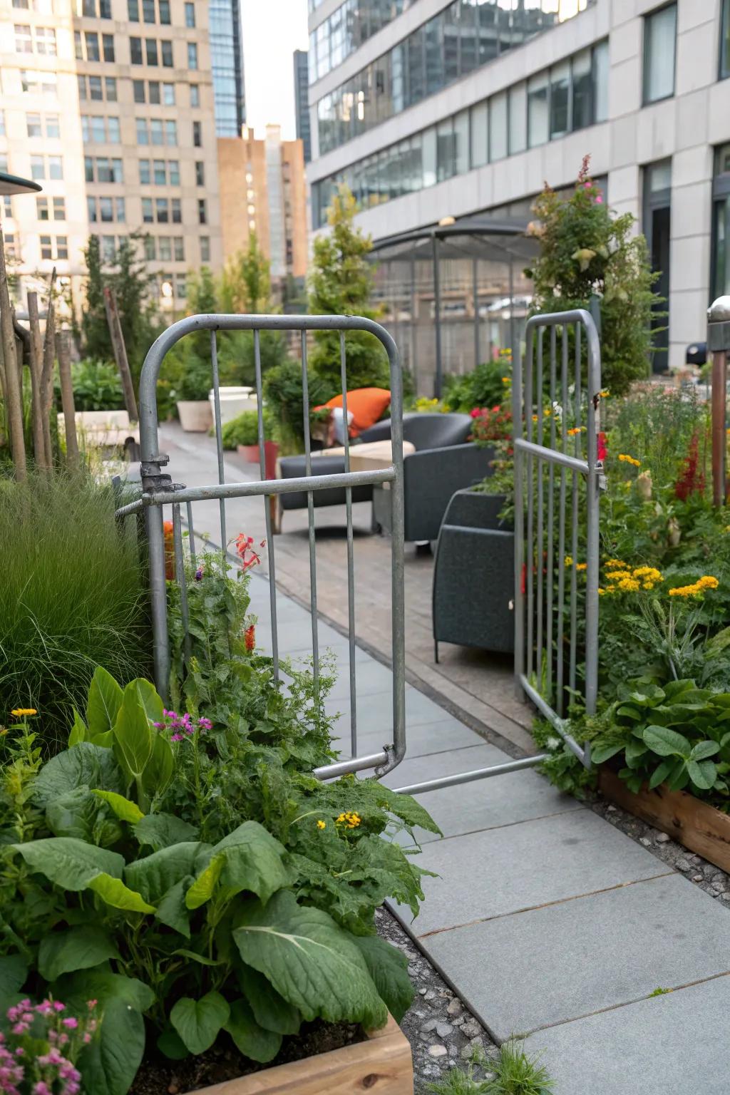 Metallic tube structures provide a modern industrial option.