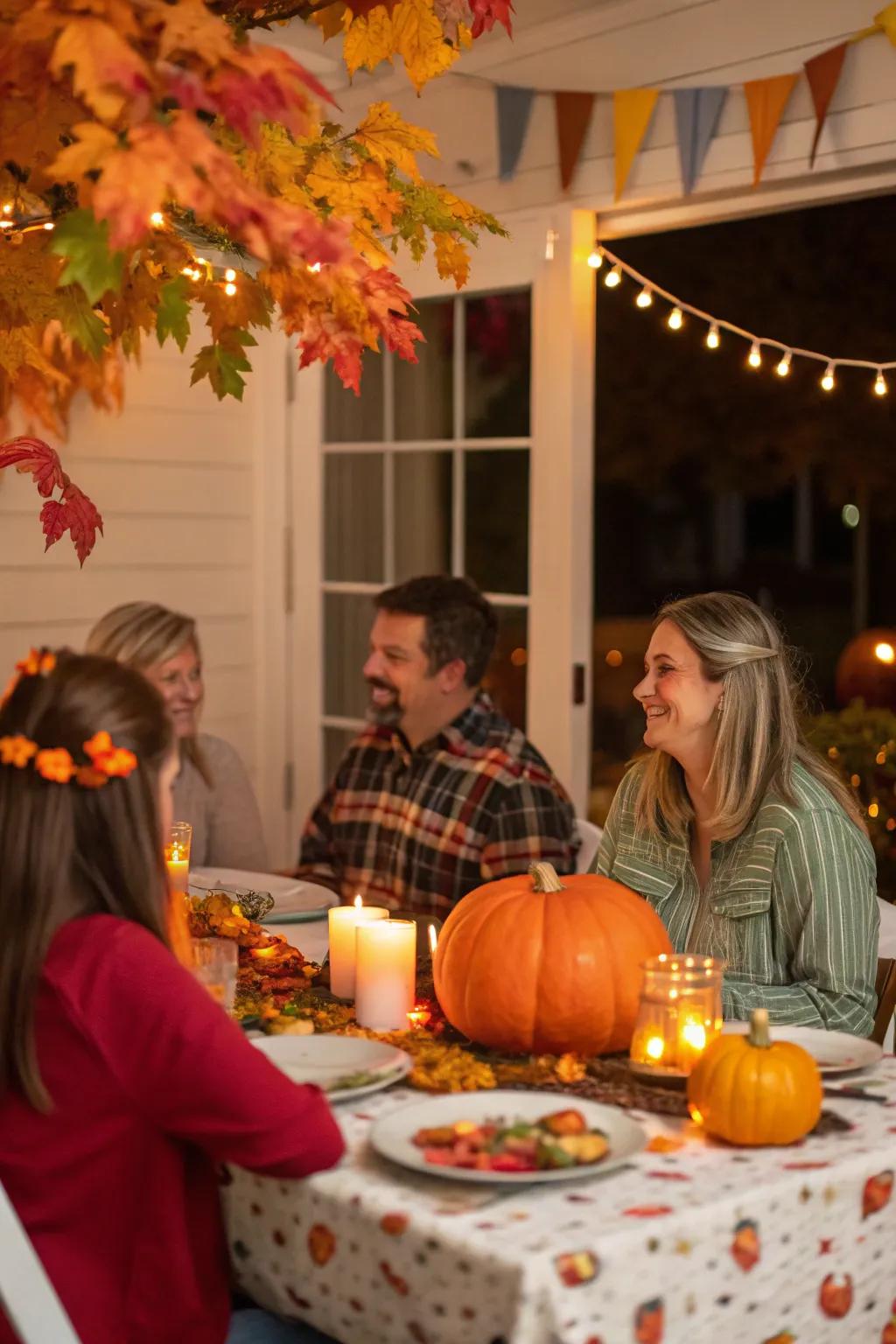 Storytime brings a personal touch to the Thanksgiving feast.