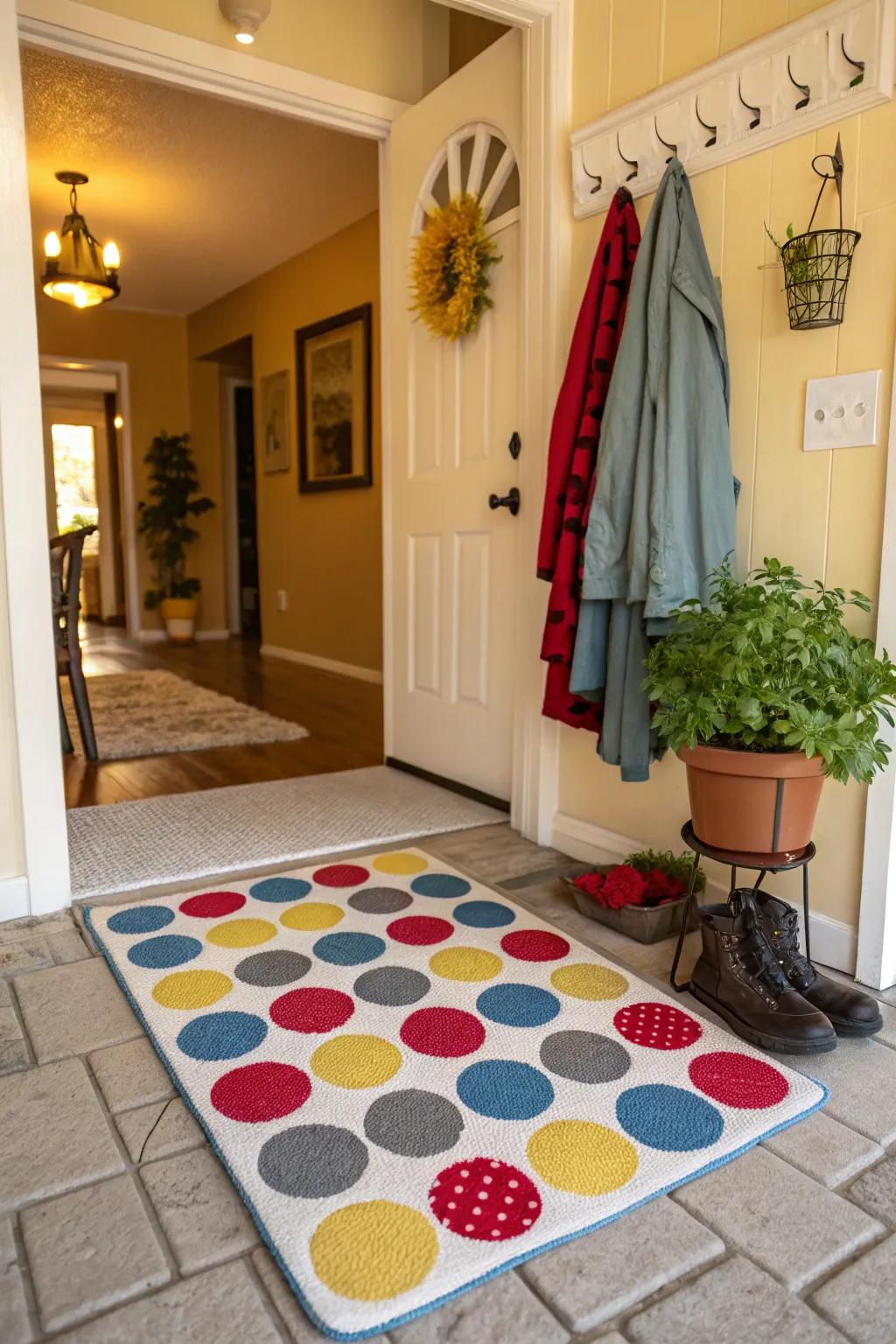 Integrate whimsy with lively tile concepts.