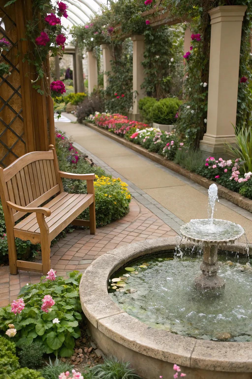Quirky water details evoke joy and amazement.