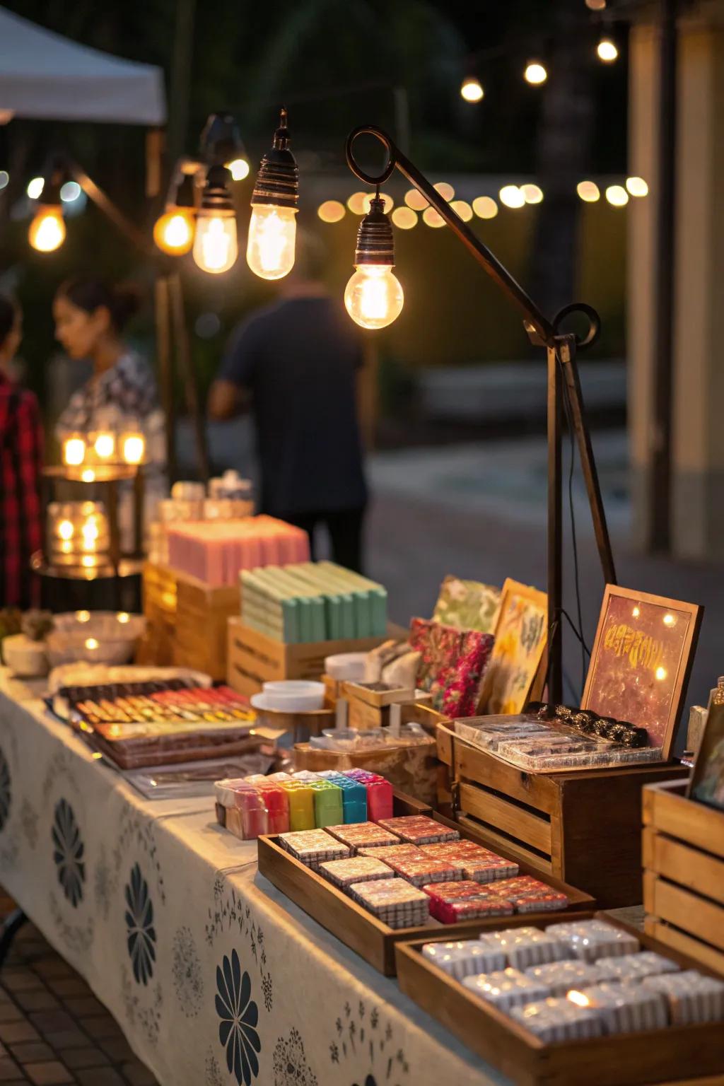 Thoughtful lighting design can enhance and highlight the attributes of your products.