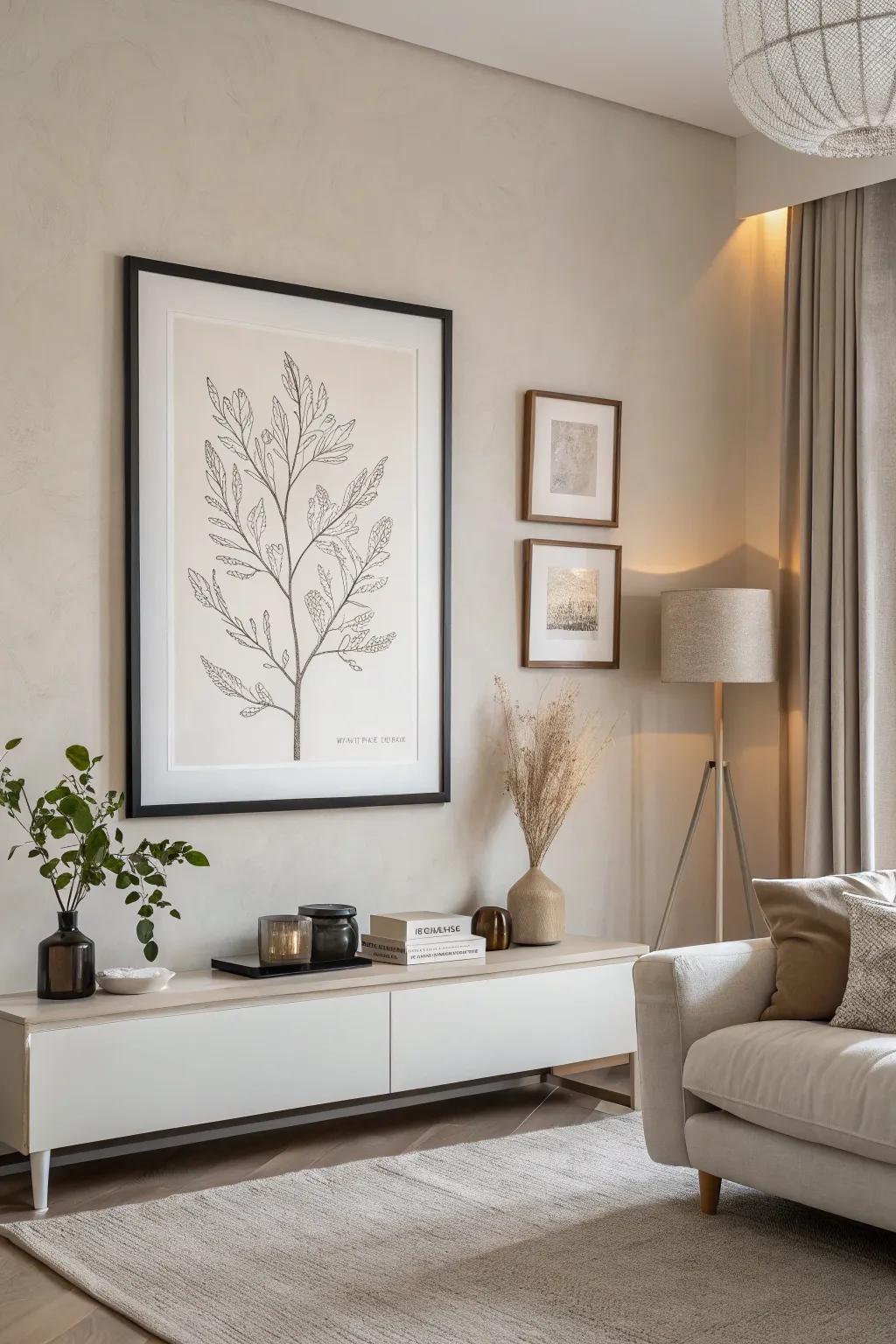 Simple designs showcase understated sophistication.