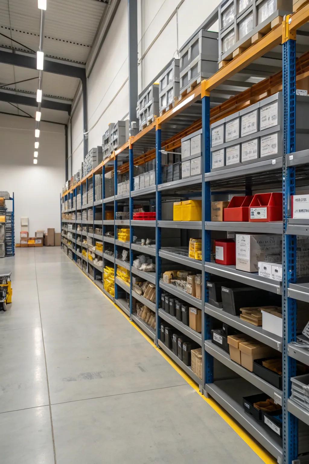 Organizing items according to usage guarantees easy accessibility in your layout.