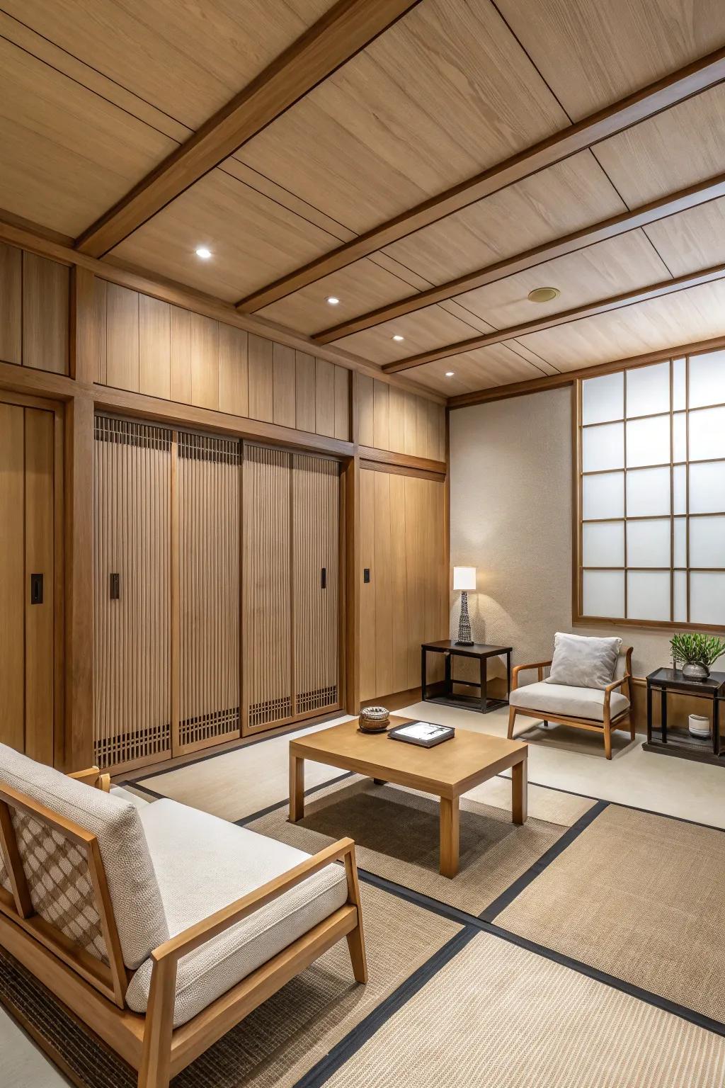 Simplicity intertwines with elegance in these minimalist timber boards.