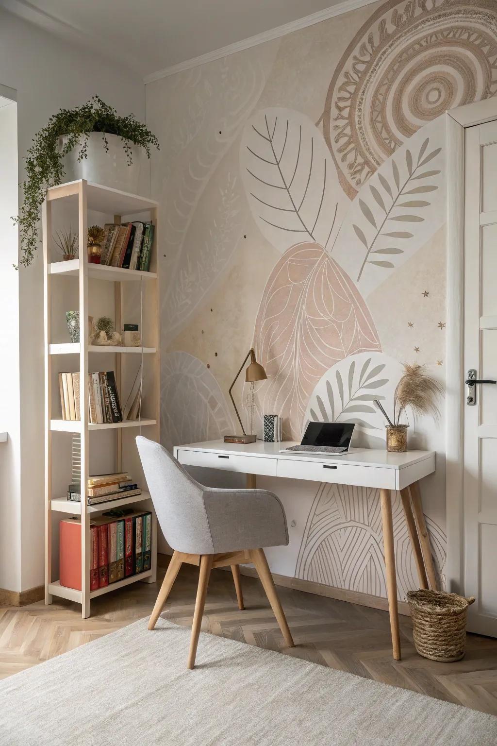 Understated patterns deliver a tranquil and subtle refinement.