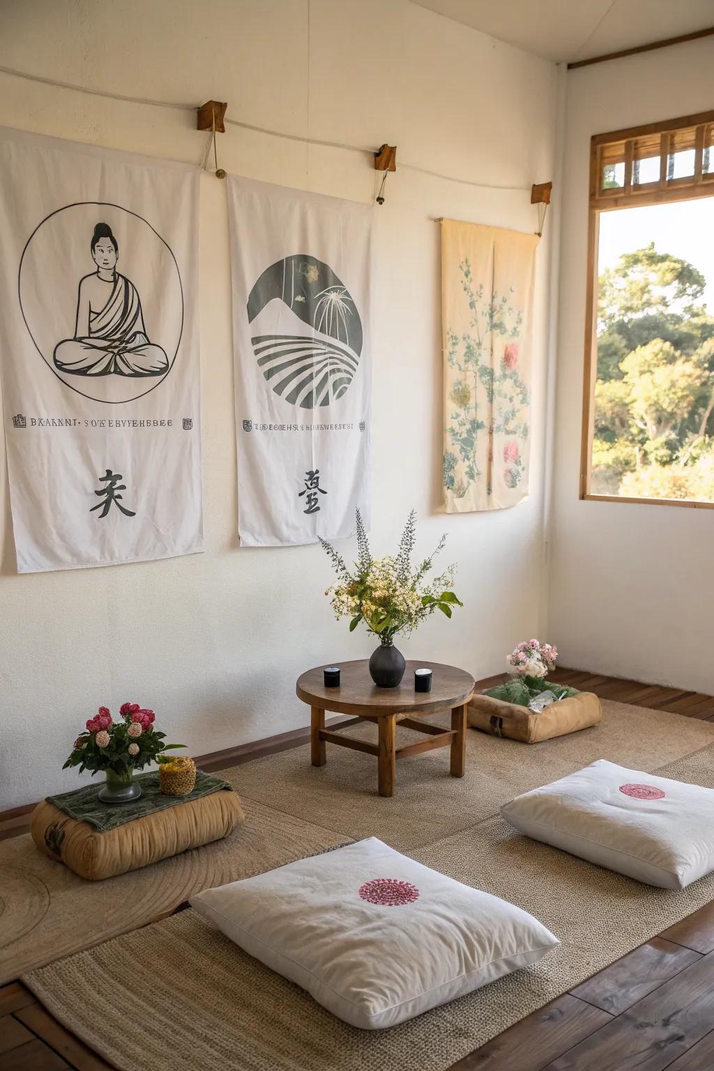 Achieve peace and tranquility with mindfulness-focused posters.