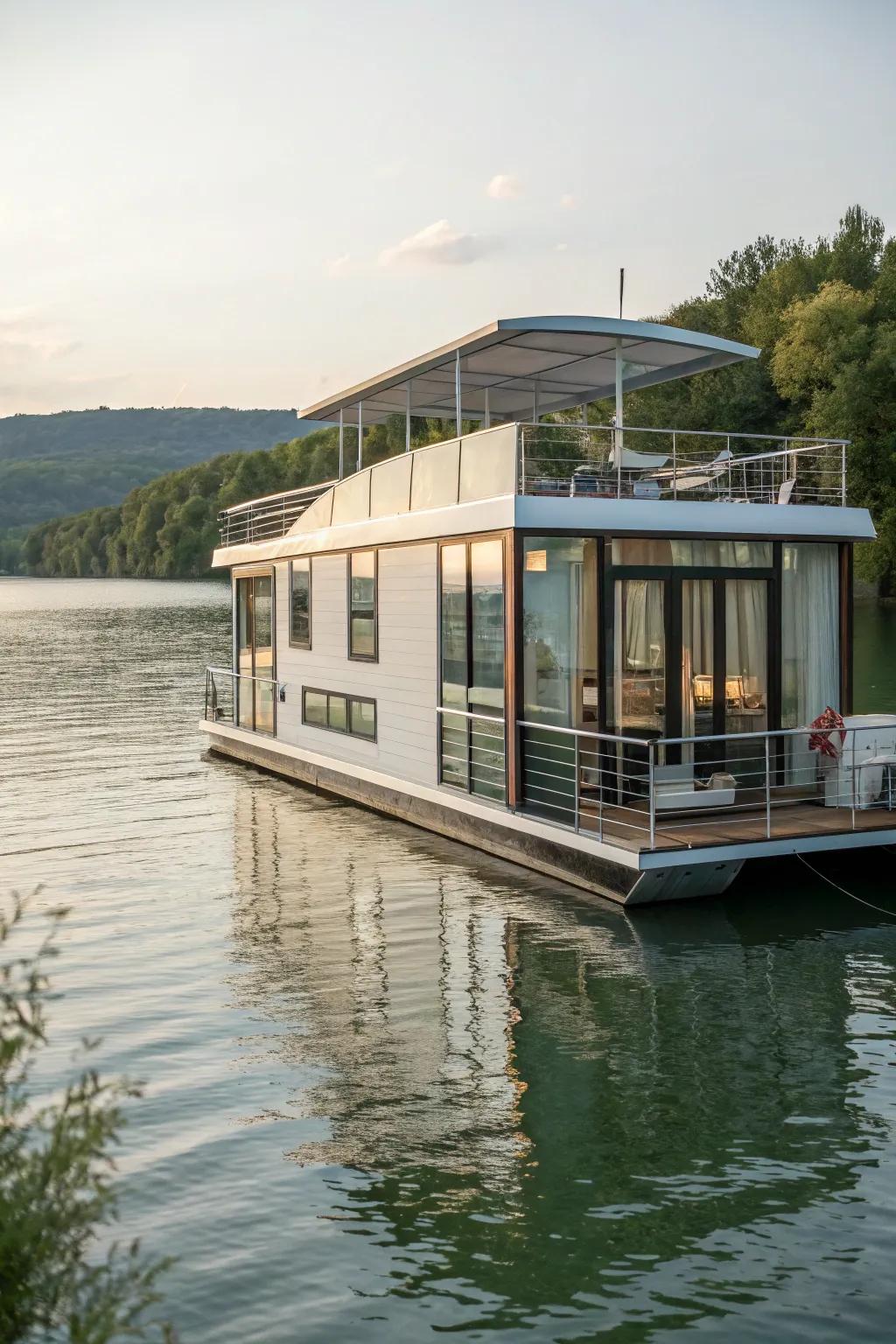 Embrace waterfront life with an attractive aquatic residence.