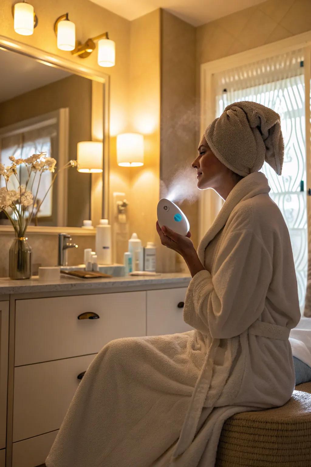 Steaming is an excellent way to invigorate and improve your spa routine.