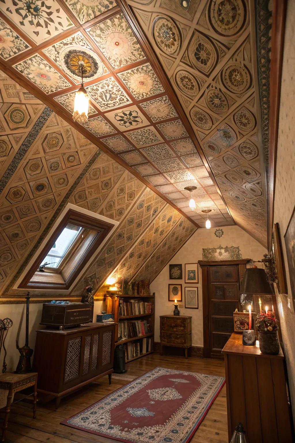 Unite style and practicality through ornamental ceiling vents.
