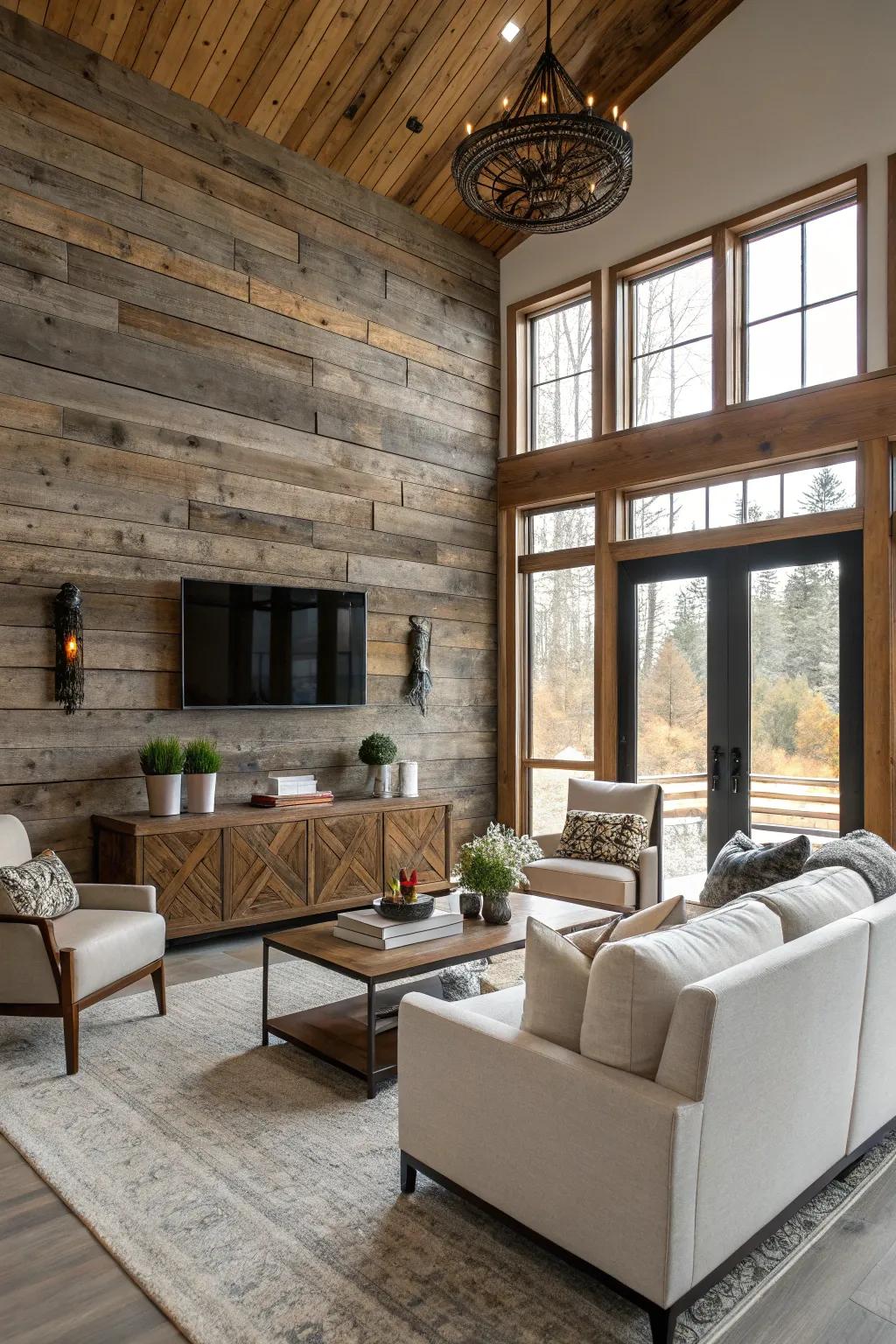 Combine country and contemporary aesthetics for an updated look.