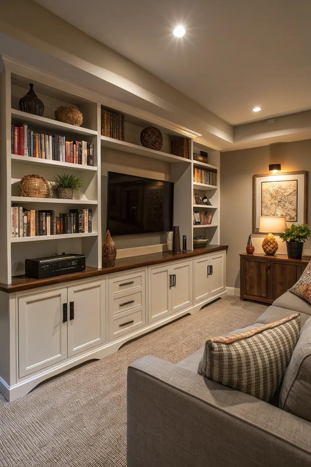 Streamlined storage solutions.