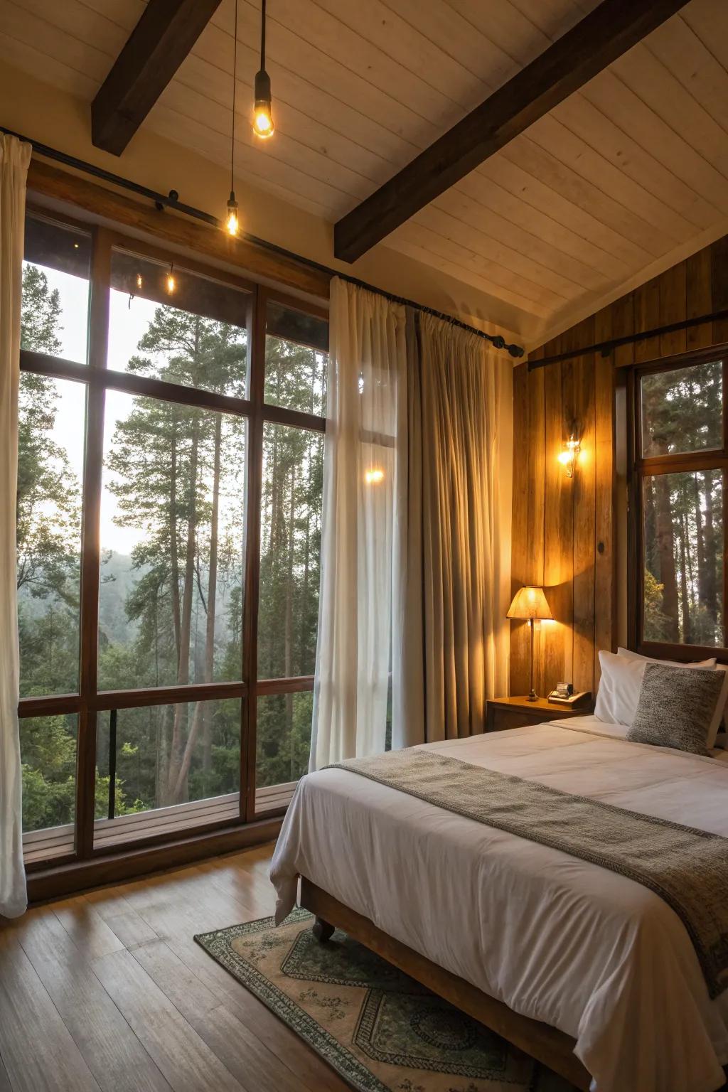 Sunlight enhances the daytime feel.