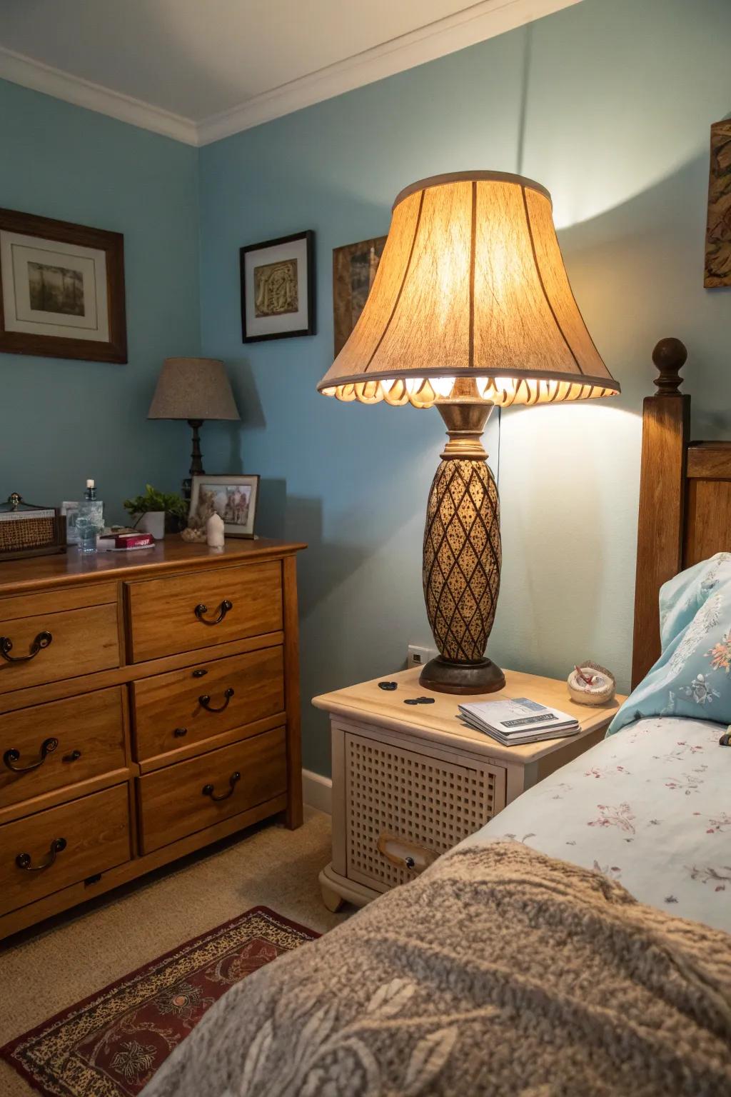 Brighten your space using distinct and artistic lamps.