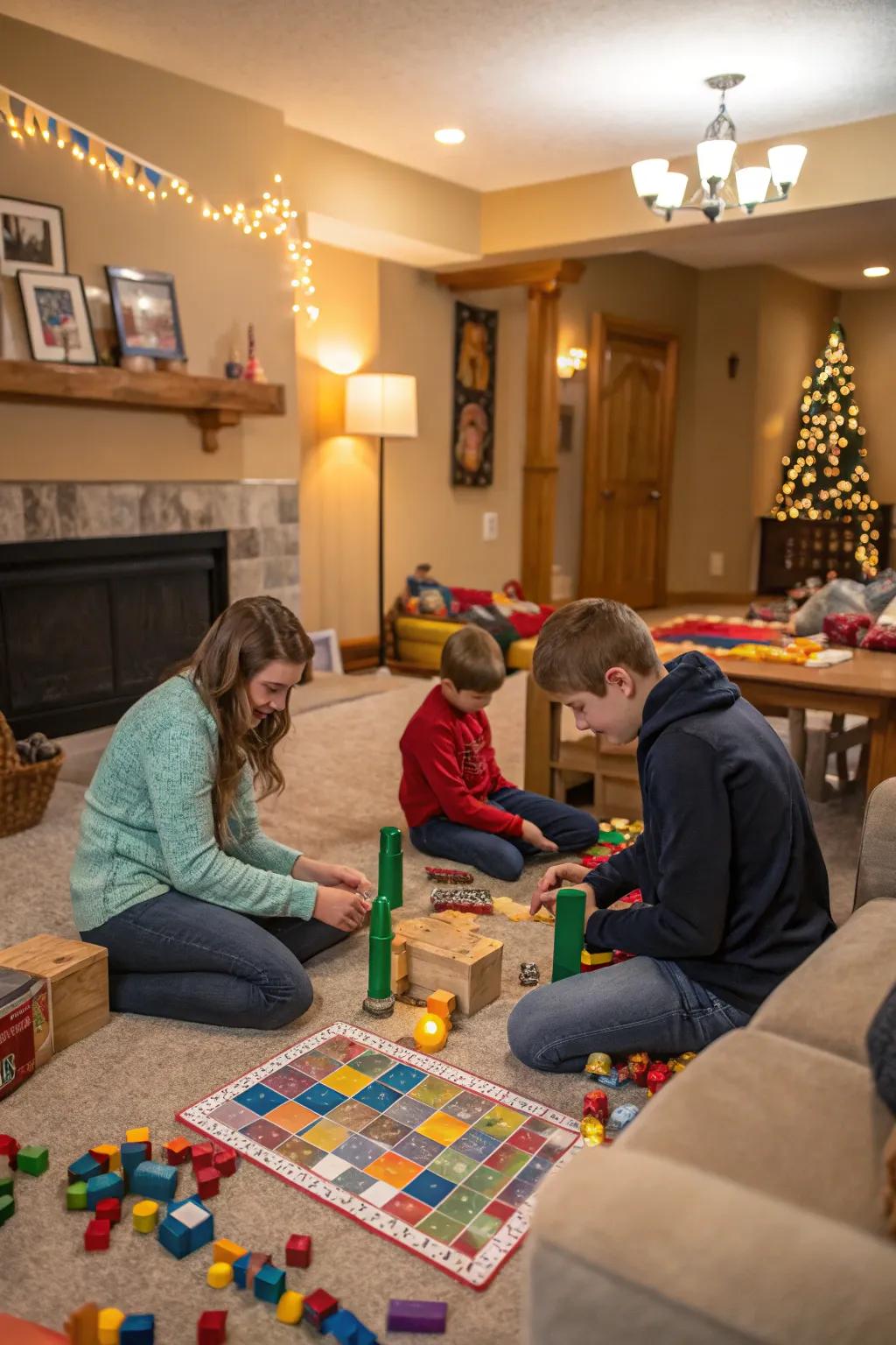 A playful game zone perfect for all ages.