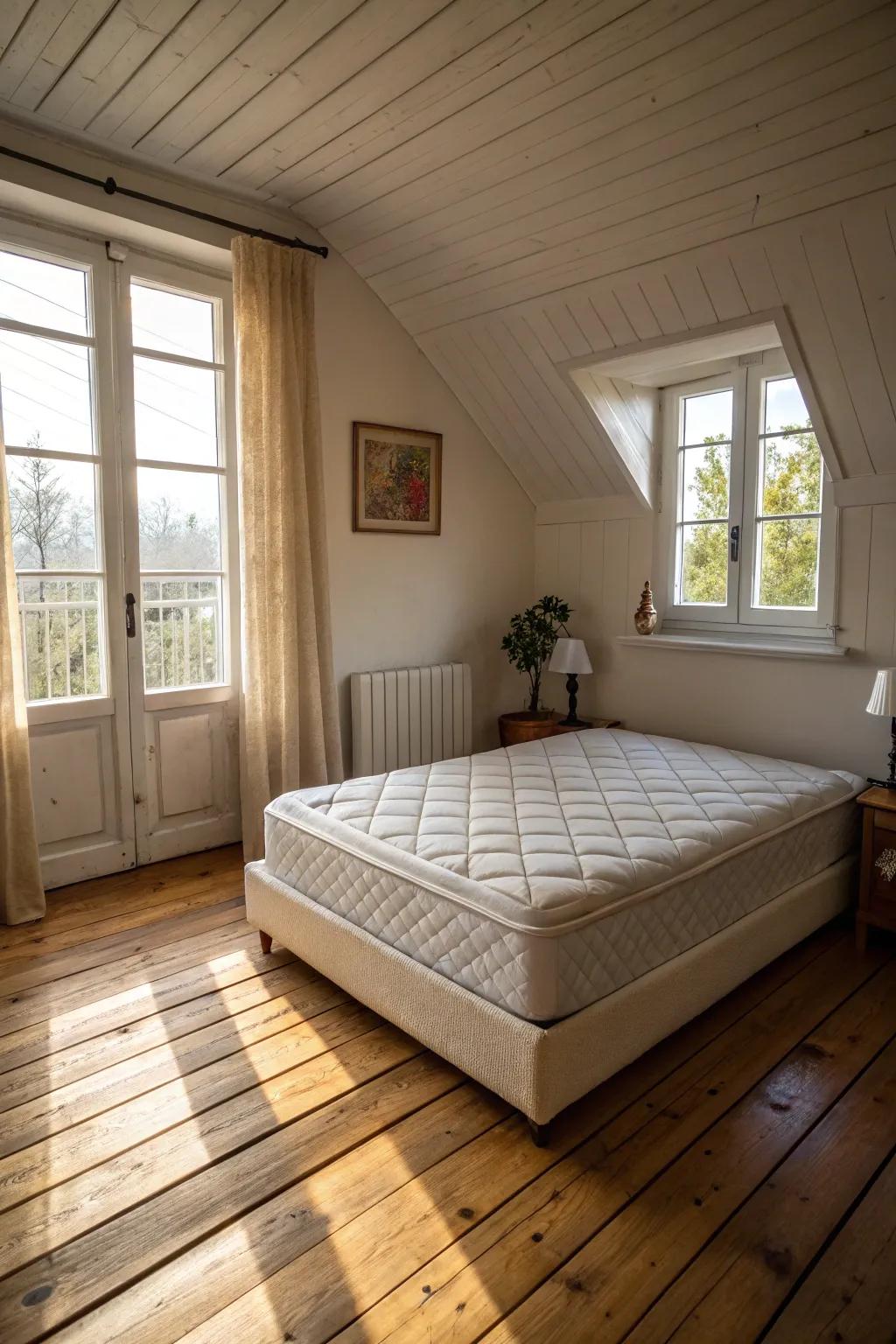 Natural materials create nature-inspired elegance.