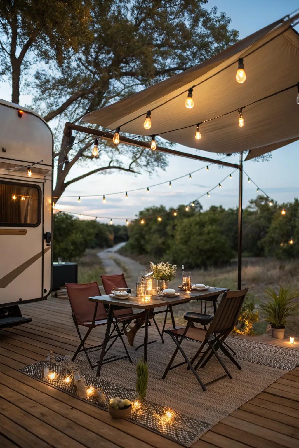 With an outdoor dining arrangement, every meal becomes a memorable occasion.
