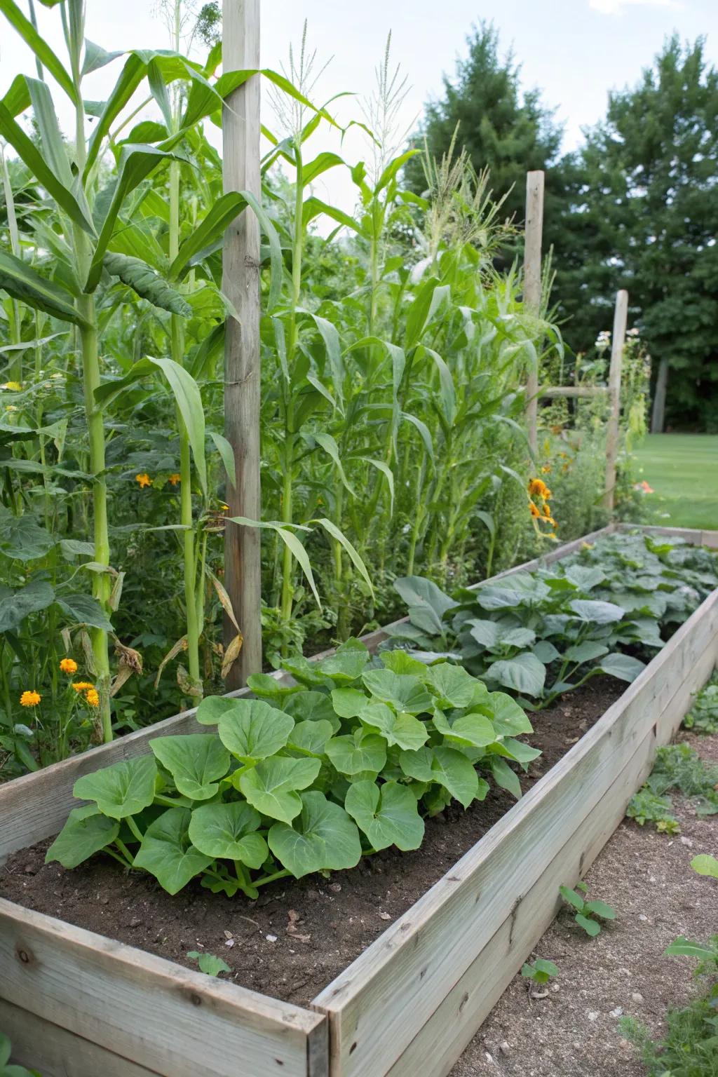 The 'Three Kin' assembly prospers in equilibrium, delivering mutual support.