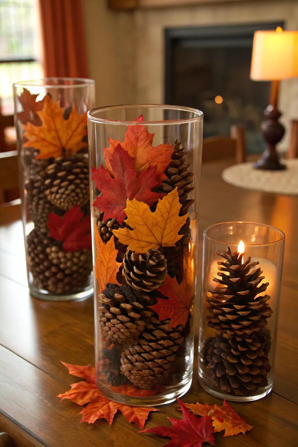 Festive elements introduce appeal to your table setup.