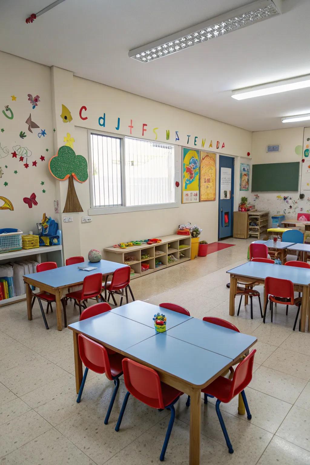 Child-proportioned furniture designed for coziness and accessibility.