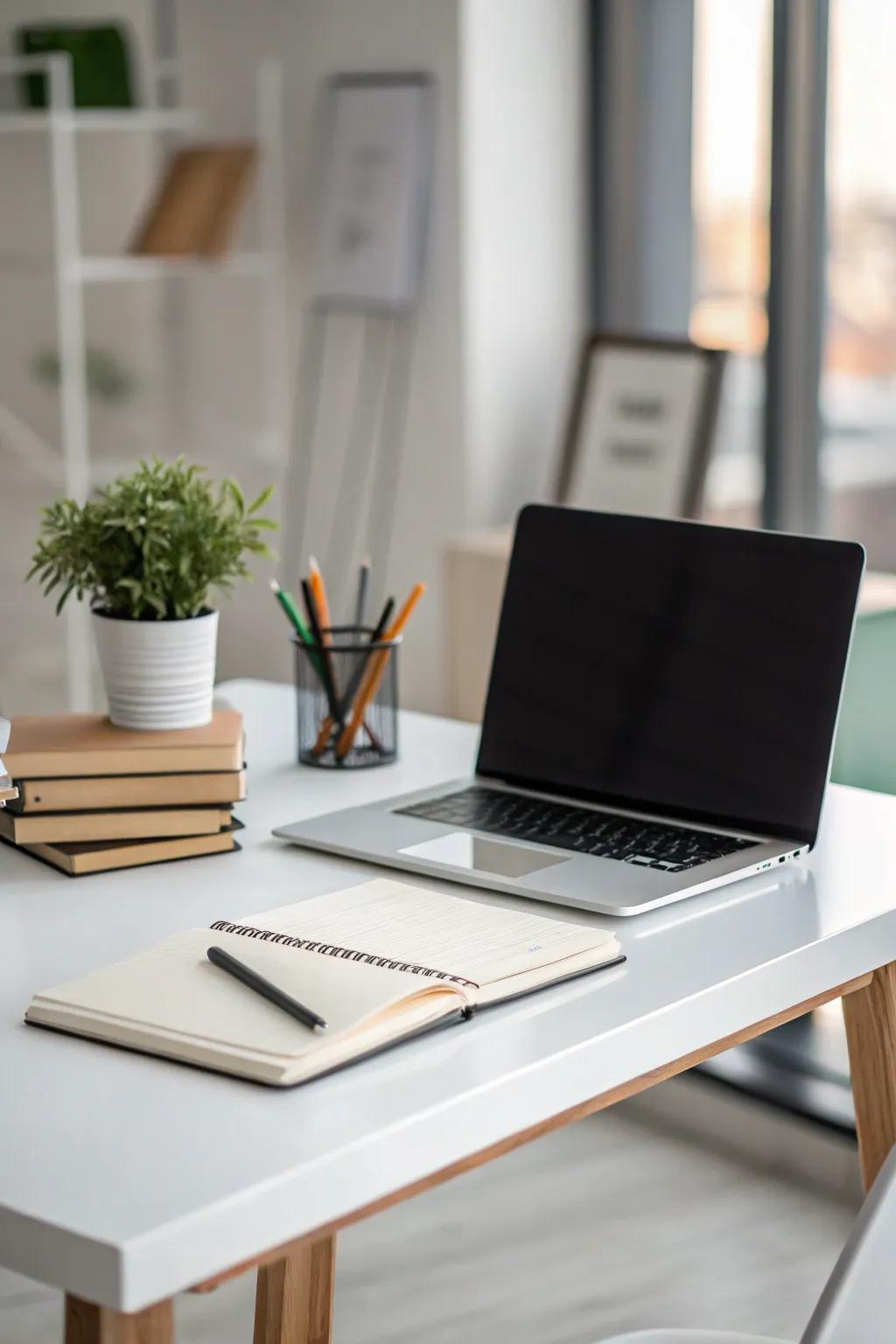 Simple design for an enhanced workspace.