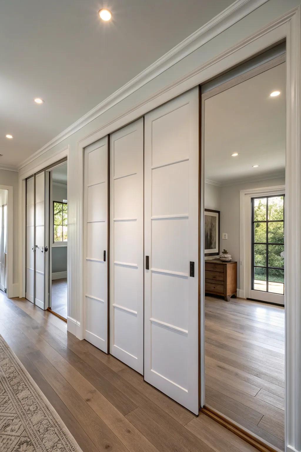 Accomplish a pristine aesthetic using inset doors.