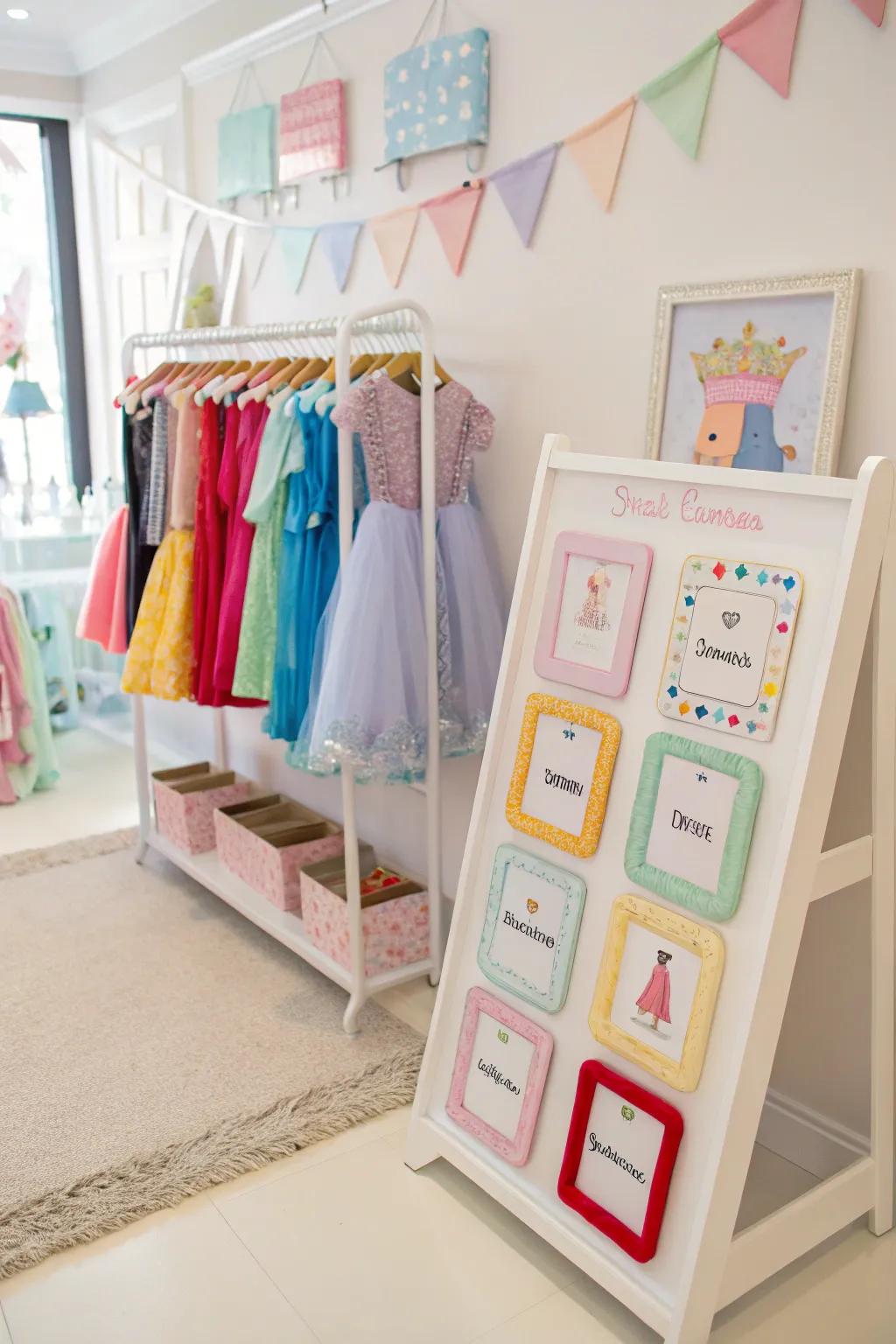 Turning organization into a form of art through imaginative arrangements.