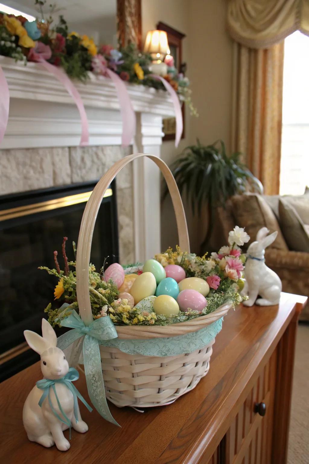 Infuse any space with festive charm using Easter decorations.