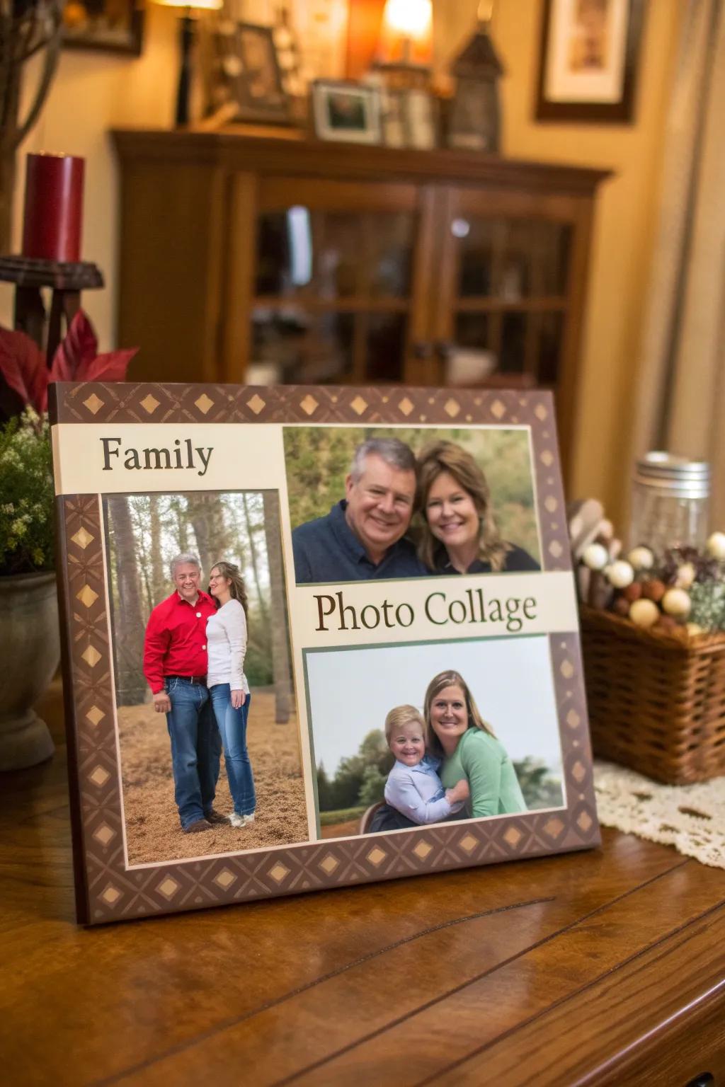 Personal touches with family titles.