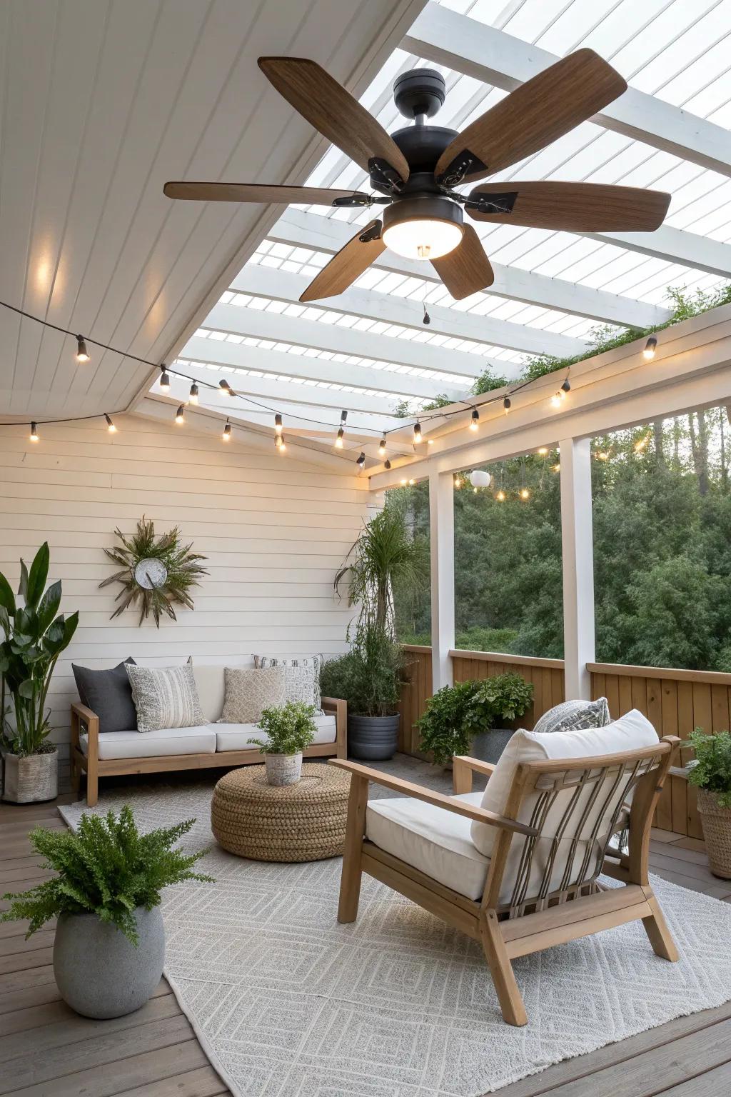 Elevate your exterior repose through stylish terrace ventilators that sustain an unceasing airflow. 🌿 #TerraceIntentions #ExteriorLiving