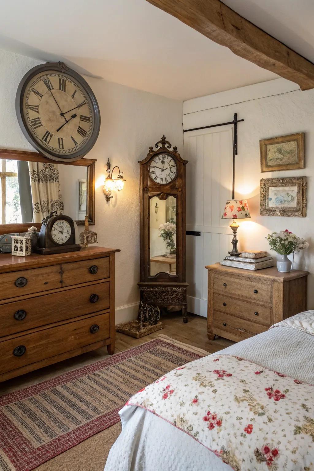 Timeless treasures add unique character and charm.