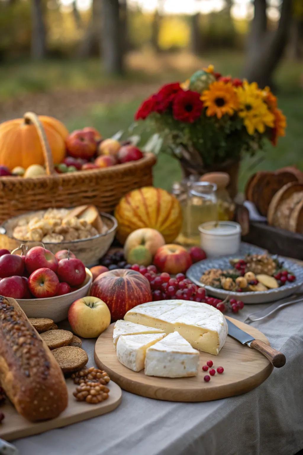 A themed banquet that is ideal for autumn celebrations.