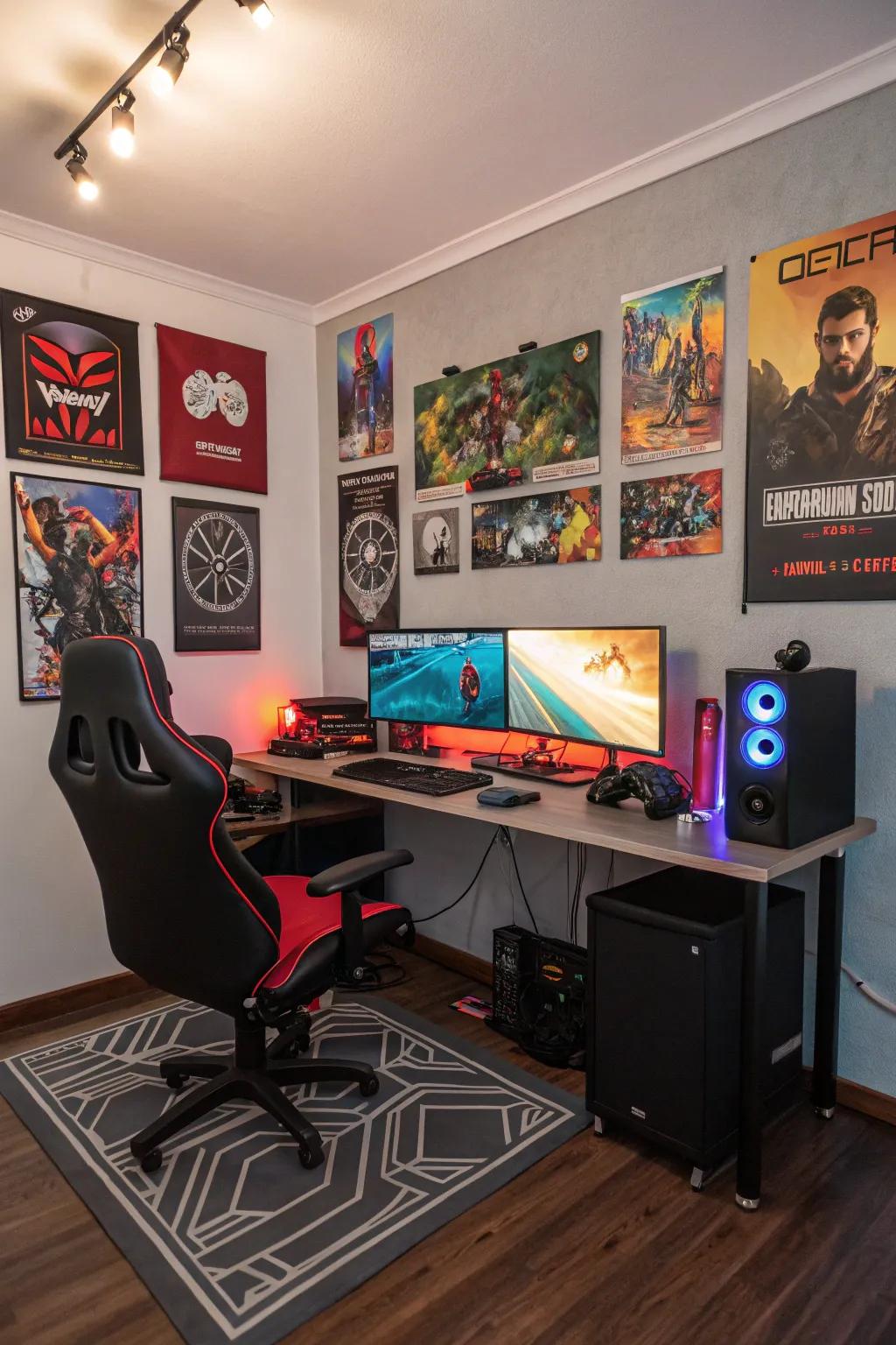 Communicate your personality through personalized wall decoration.