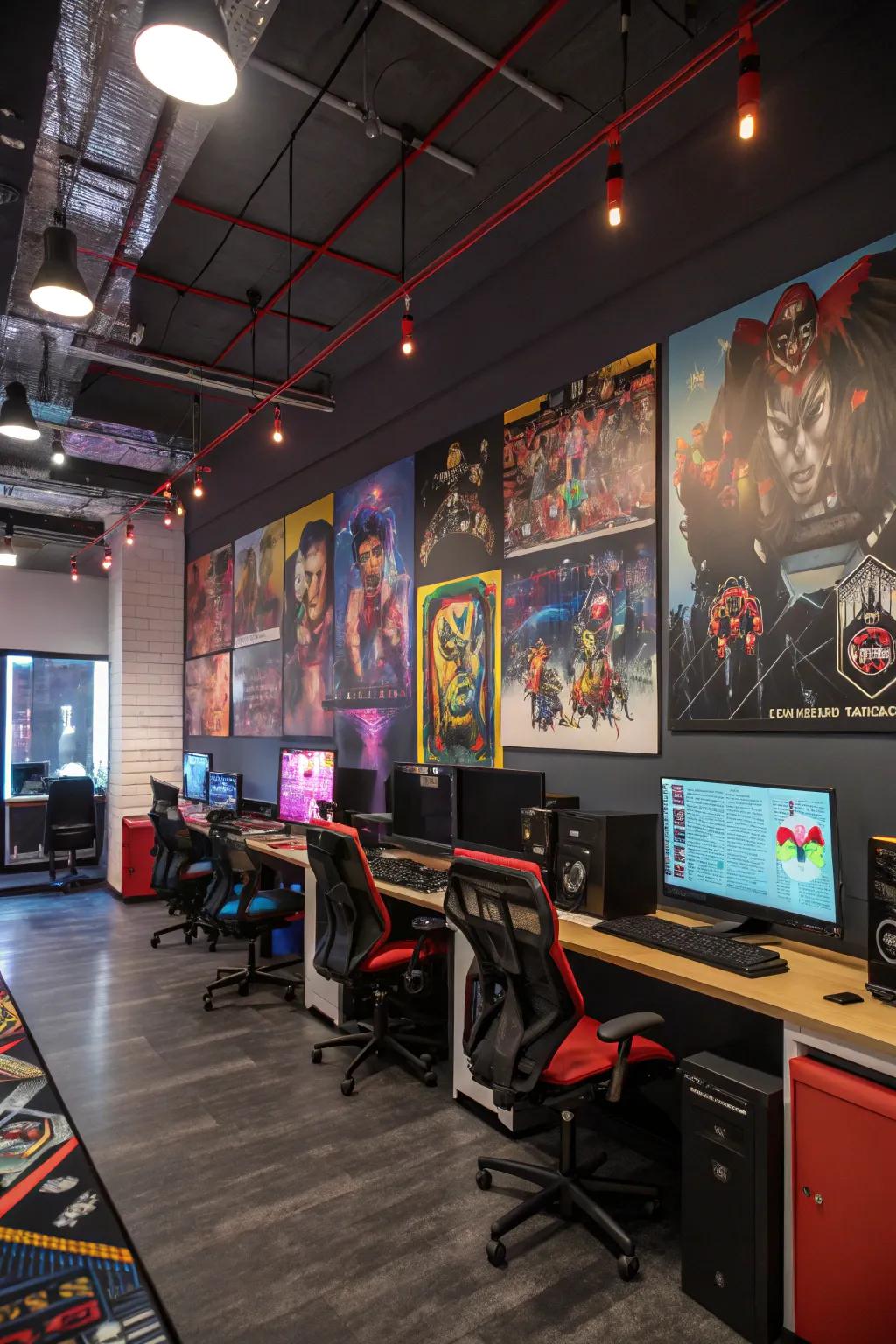 Let your gaming passion show on your walls.