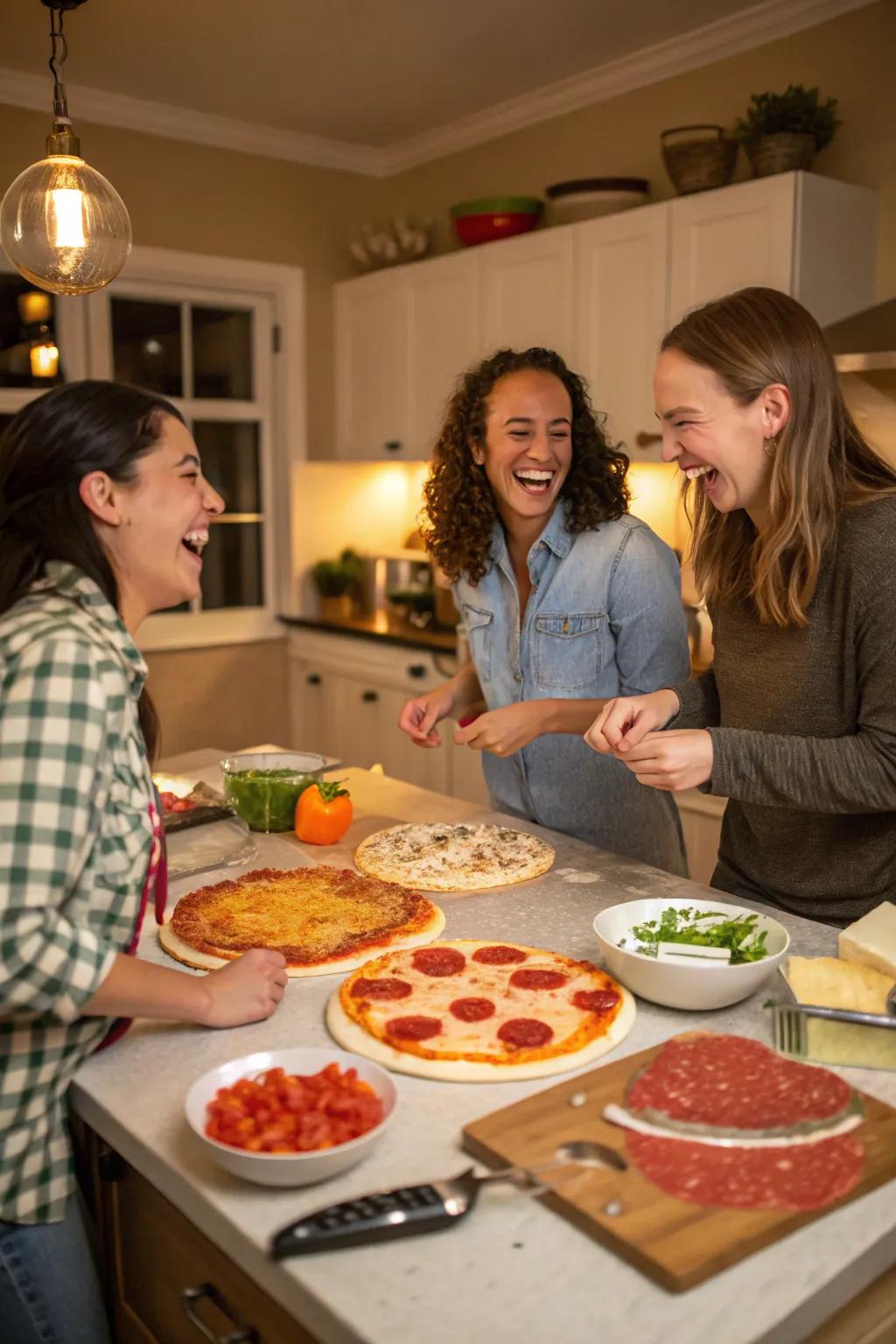 Design your ultimate pizza masterpiece.