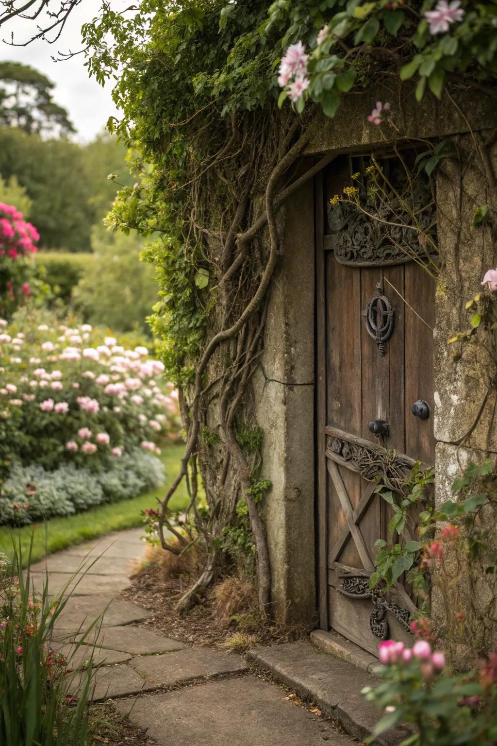 A concealed entry featuring an intriguing secret mechanism.