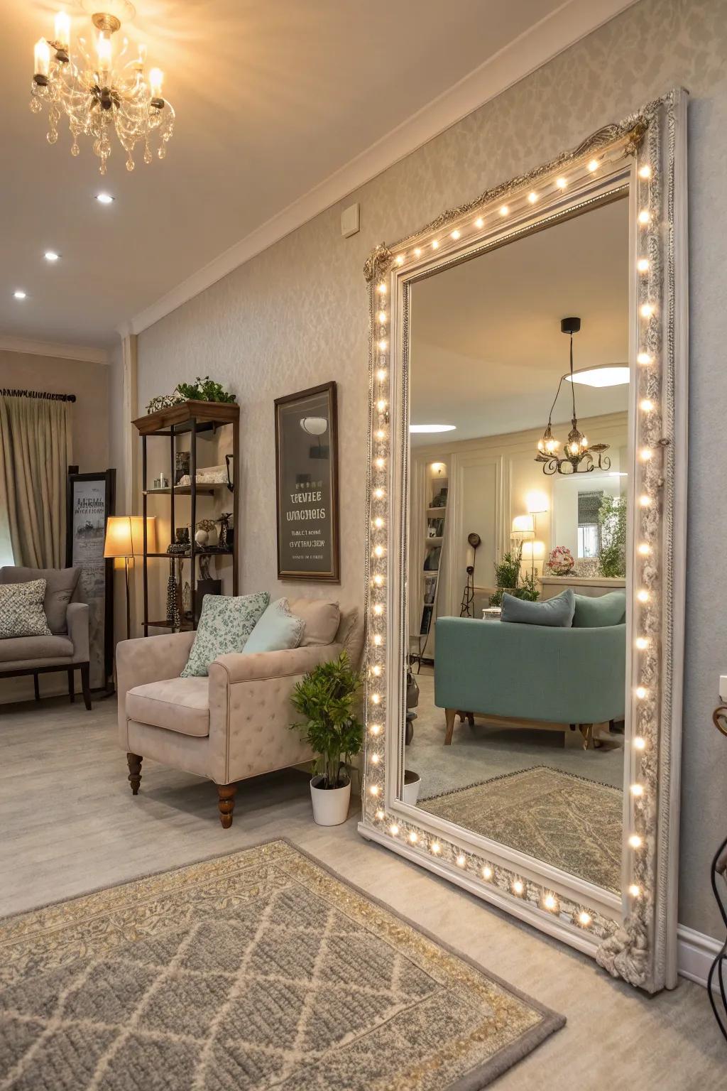 Mirrors are a designer's tool for enhancing light and space.