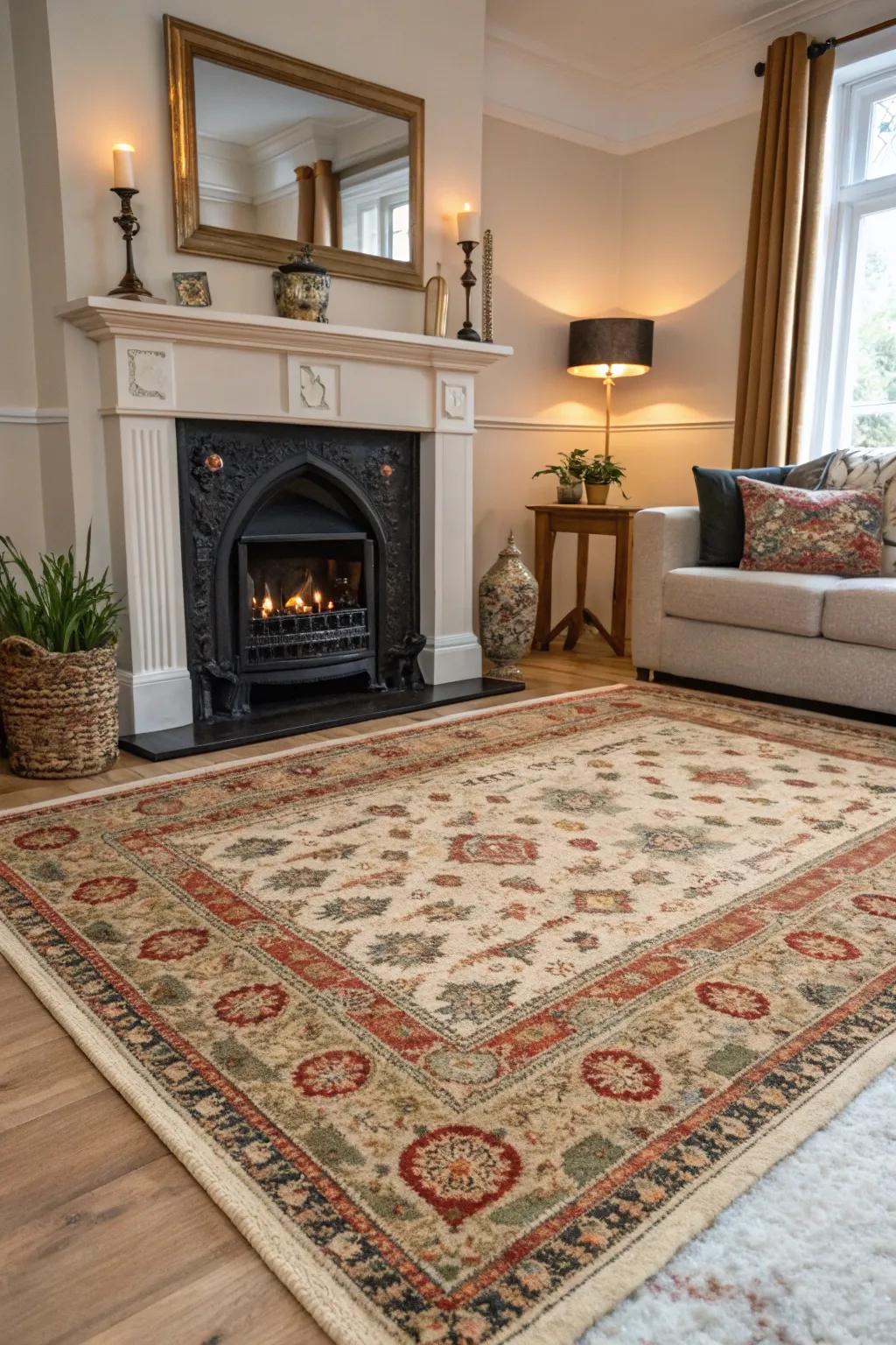 Classic designs contribute warmth and a sense of comfort.
