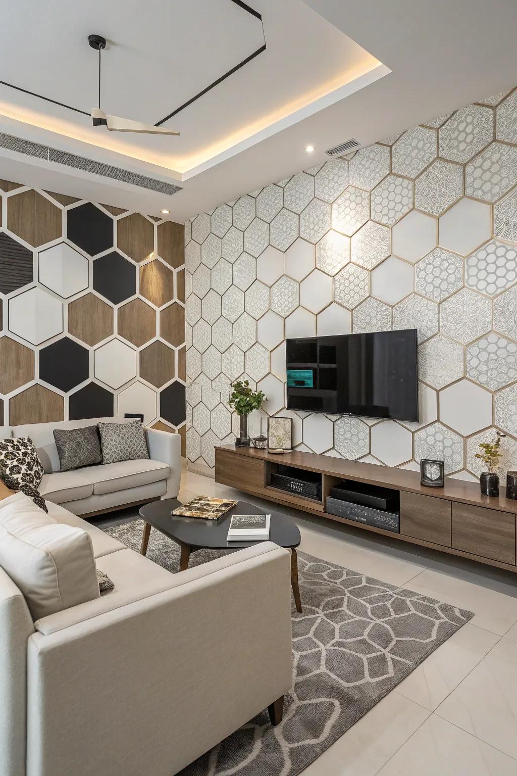 Contoured panels deliver a contemporary sharpness.